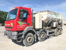 Renault Kerax 370 DCi 32 tonne 8 wheel Global volumetric mixer wagon Registration Number: S20 EMX