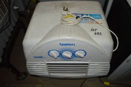 Symphony 240v air conditioning unit