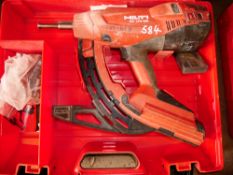 Hilti GX120 ME nail gun c/w carry case 0699-619