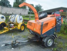 Jenson A540 360 degree rotating diesel driven fast tow wood chipper Year: 2011 S/N: 561112547