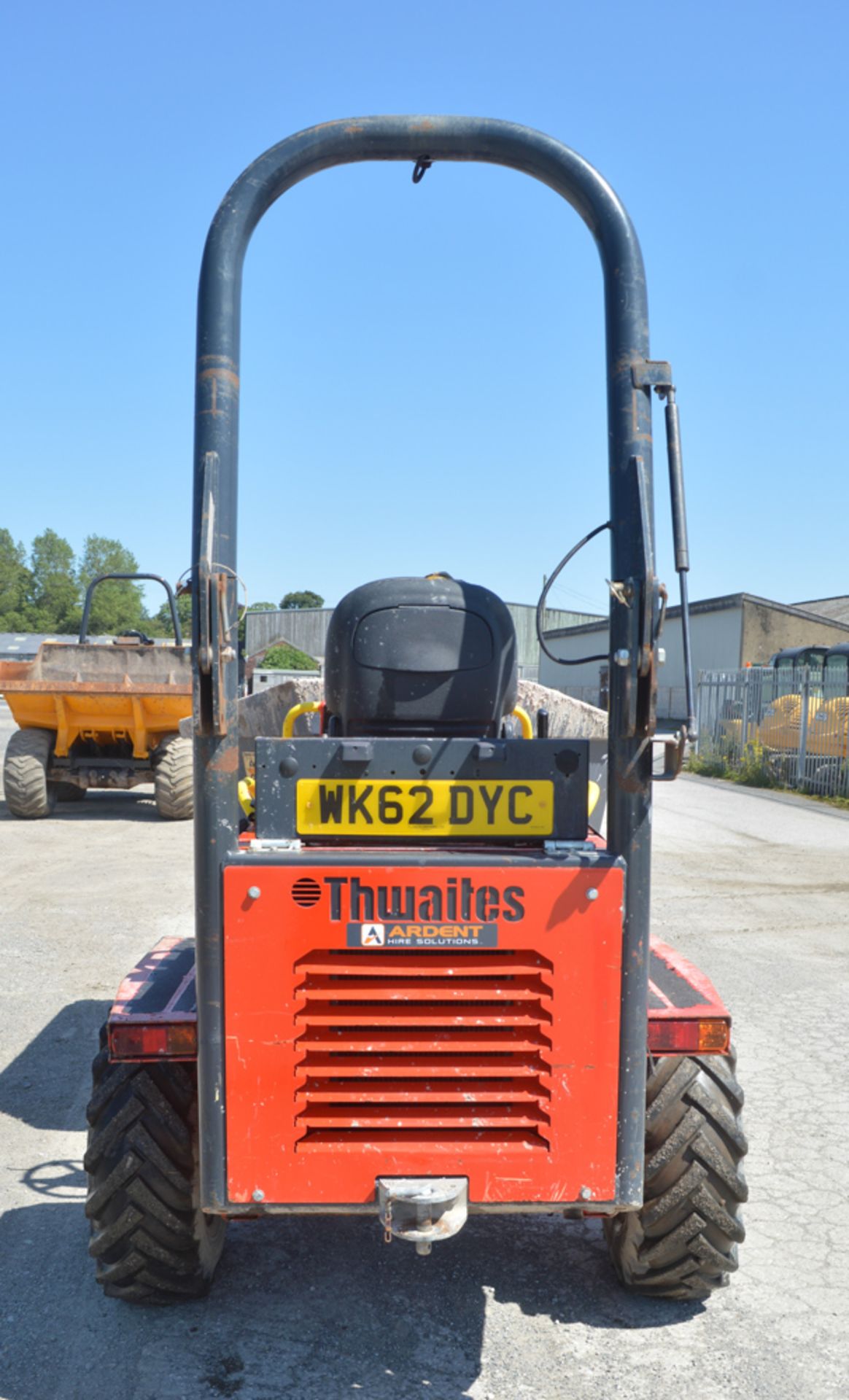 Benford Terex 3 tonne swivel skip dumper Year: 2013 S/N: 9C4298 Recorded Hours: 636 - Image 6 of 11