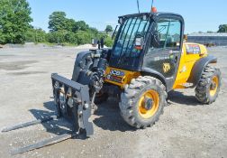 JCB 527 - 55 5.5 metre telecopic handler Year: 2013 S/N: 1419606 Recorded Hours: 3752 c/w Turbo &