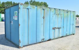 21 ft x 9 ft steel store site unit **No keys Unlocked** A532135