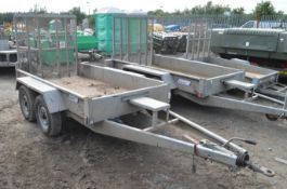 Indespension 8ft x 4ft tandem axle plant trailer  A574186
