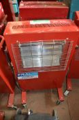 240v infra red heater **1 tube missing**