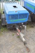 Ingersoll Rand 7/31 diesel driven mobile air compressor Recorded Hours: 1439 COM097