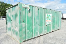 21 ft x 9 ft steel store site unit **No keys Unlocked** A343538