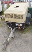 Ingersol Rand 7/31E diesel driven mobile air compressor/generator Year: 2007 S/N: 318902 Recorded
