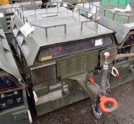 7kw diesel driven mobile generator (Ex MOD) Recorded Hours: 2049
