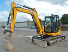 JCB 8085 ZTS 8 tonne rubber tracked excavator  Year: 2011 S/N: CO1072215 Recorded hours: Problem