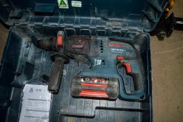 Bosch 36 volt cordless hammer drill c/w battery & carry case **No charger** A611113