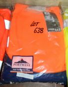 2 - Hi-Viz orange sweatshirts Size 2XL New & Unused