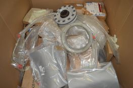 Box of miscellaneous Rolls Royce aircraft spares