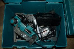 Makita 18v planer c/w battery, charger & carry case A636379