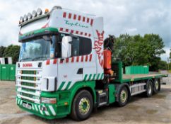 Scania 124L 420 32 tonne 8 wheel crane lorry Registration Number: RX53 UKV Date of Registration: