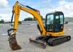 JCB 8050 RTS 5 tonne rubber tracked excavator  Year: 2011 S/N: 1741639 Recorded hours: 1881 blade,