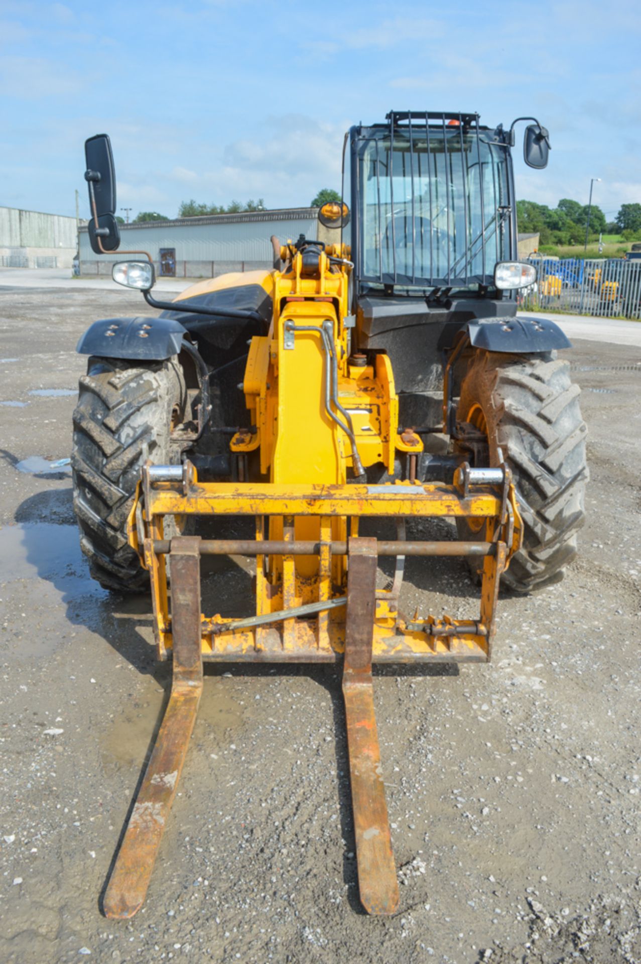 JCB 535-95 9.5 metre telescopic handler Year: 2012 S/N: 1233979 Recorded Hours: 8124 c/w Turbo, - Image 5 of 13