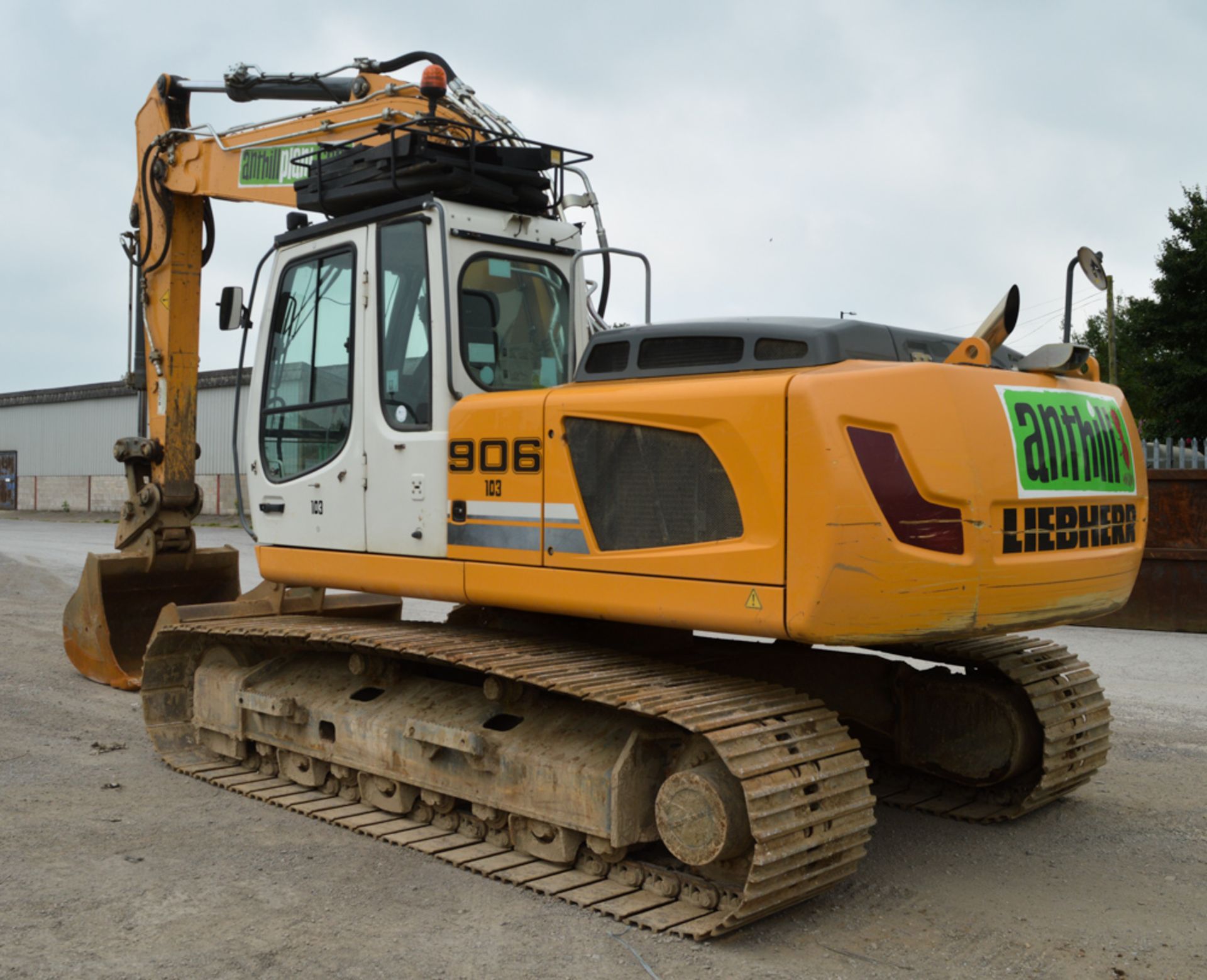 Liebherr R906 LC Litronic 23 tonne steel tracked excavator  Year: 2013 S/N: WLHZ1283PZC037475 - Image 3 of 14