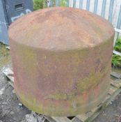 Cast antique boil pot  Approximately 4ft x 2ft