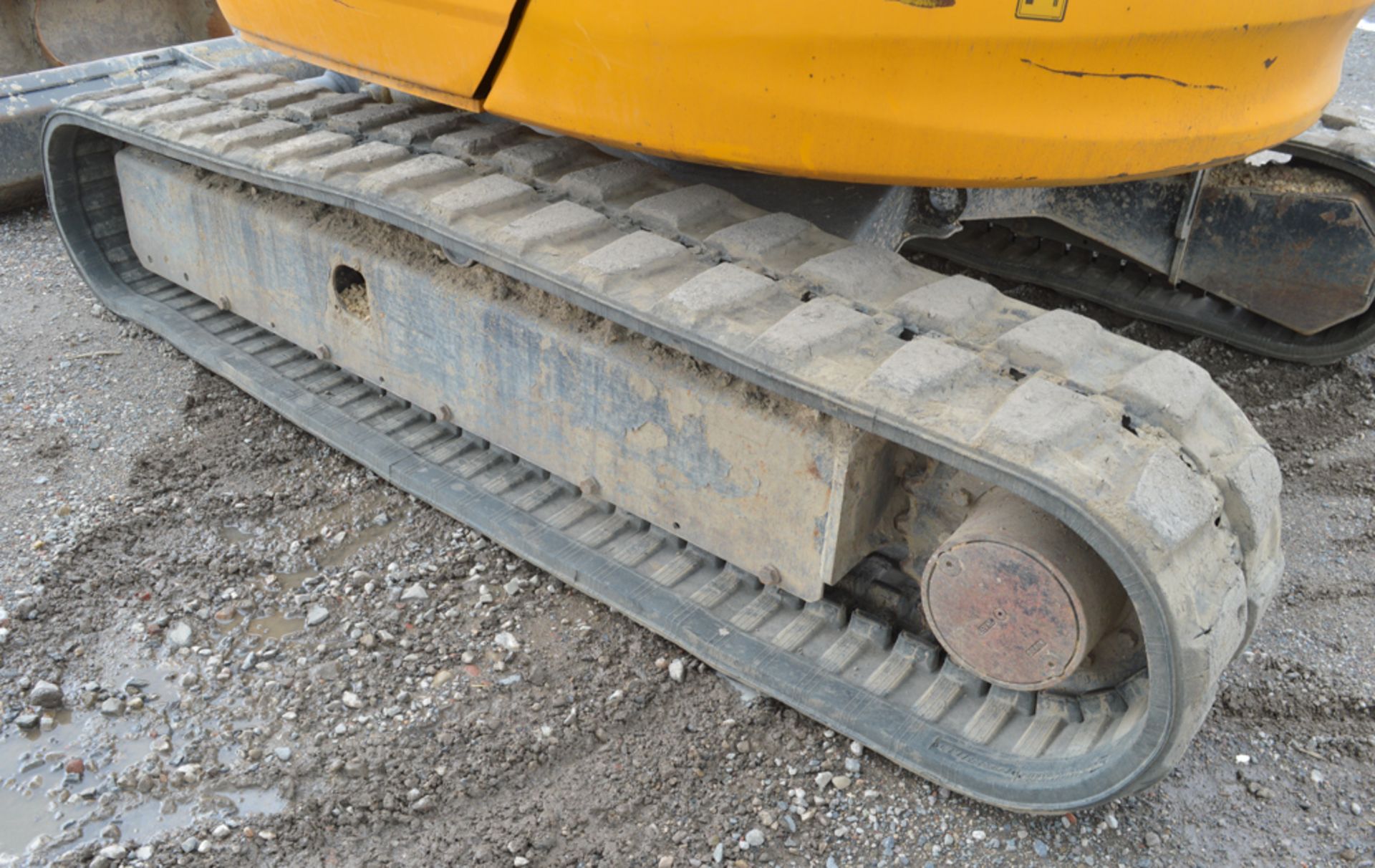 JCB 8050 RTS 5 tonne rubber tracked excavator  Year: 2012 S/N: TO1741683 Recorded hours: 2291 blade, - Image 7 of 13