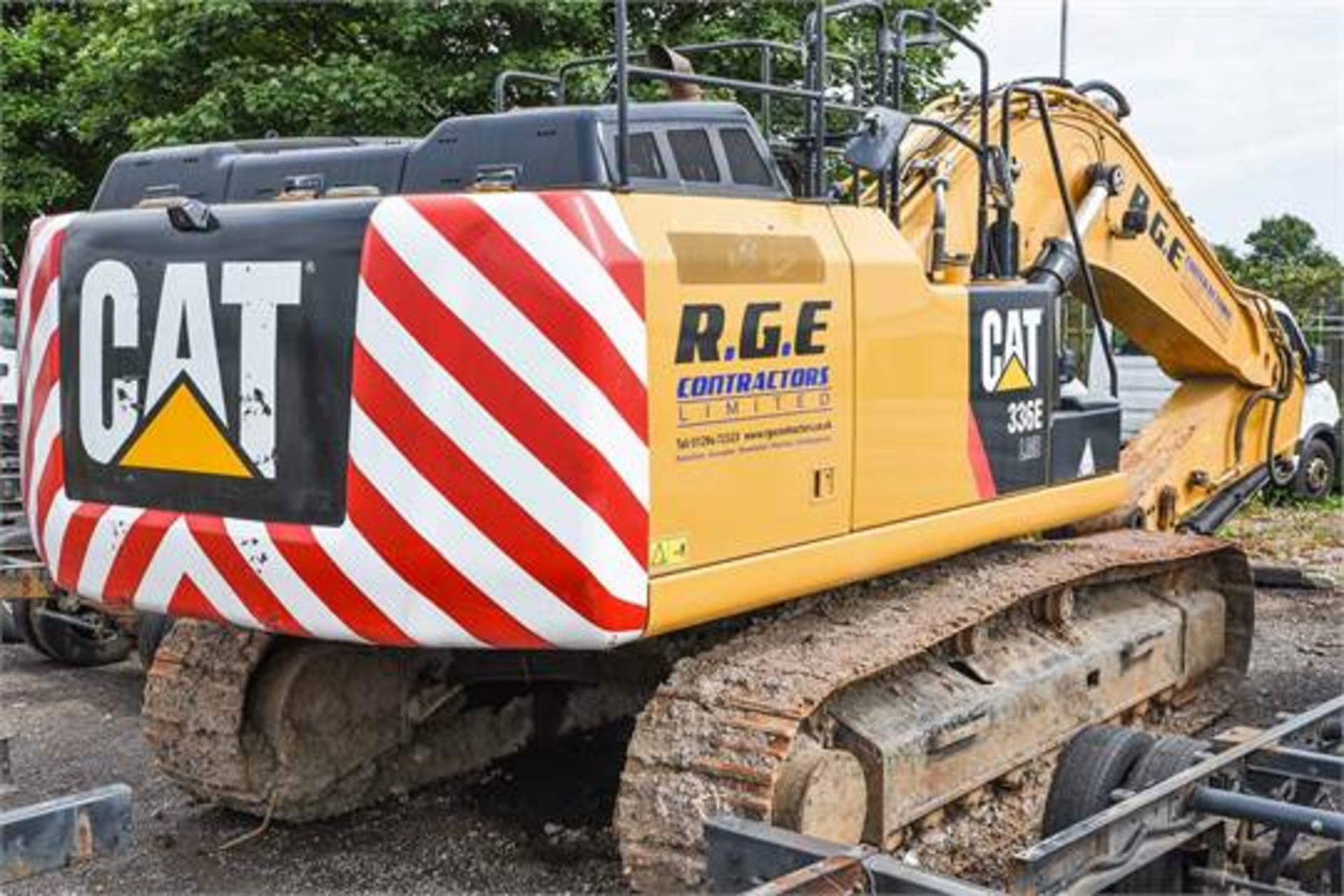 Caterpillar 336E LME 36 tonne steel tracked excavator Year of Manufacture: 2012 Year first put - Image 3 of 17