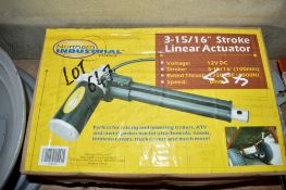 16 inch stroke linear activator New & Unused