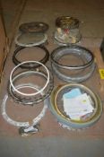 Approximately 18 various Rolls Royce engine spares including engine spacers, gear turbines and