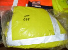 Hi-Viz yellow padded winter jacket Sixe XS New & Unused