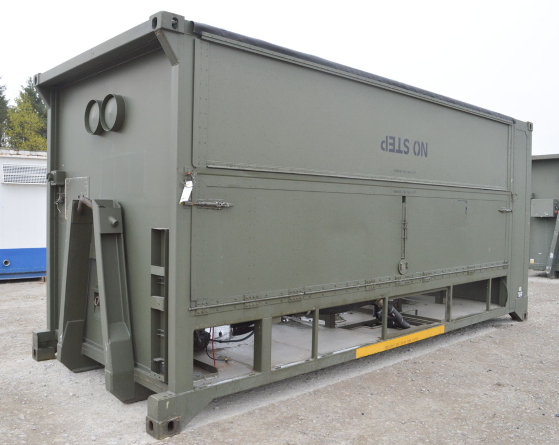 20 ft x 8 ft MSV Matrix hook loader wash down site unit (Ex MOD)  TK84AA - Image 3 of 8