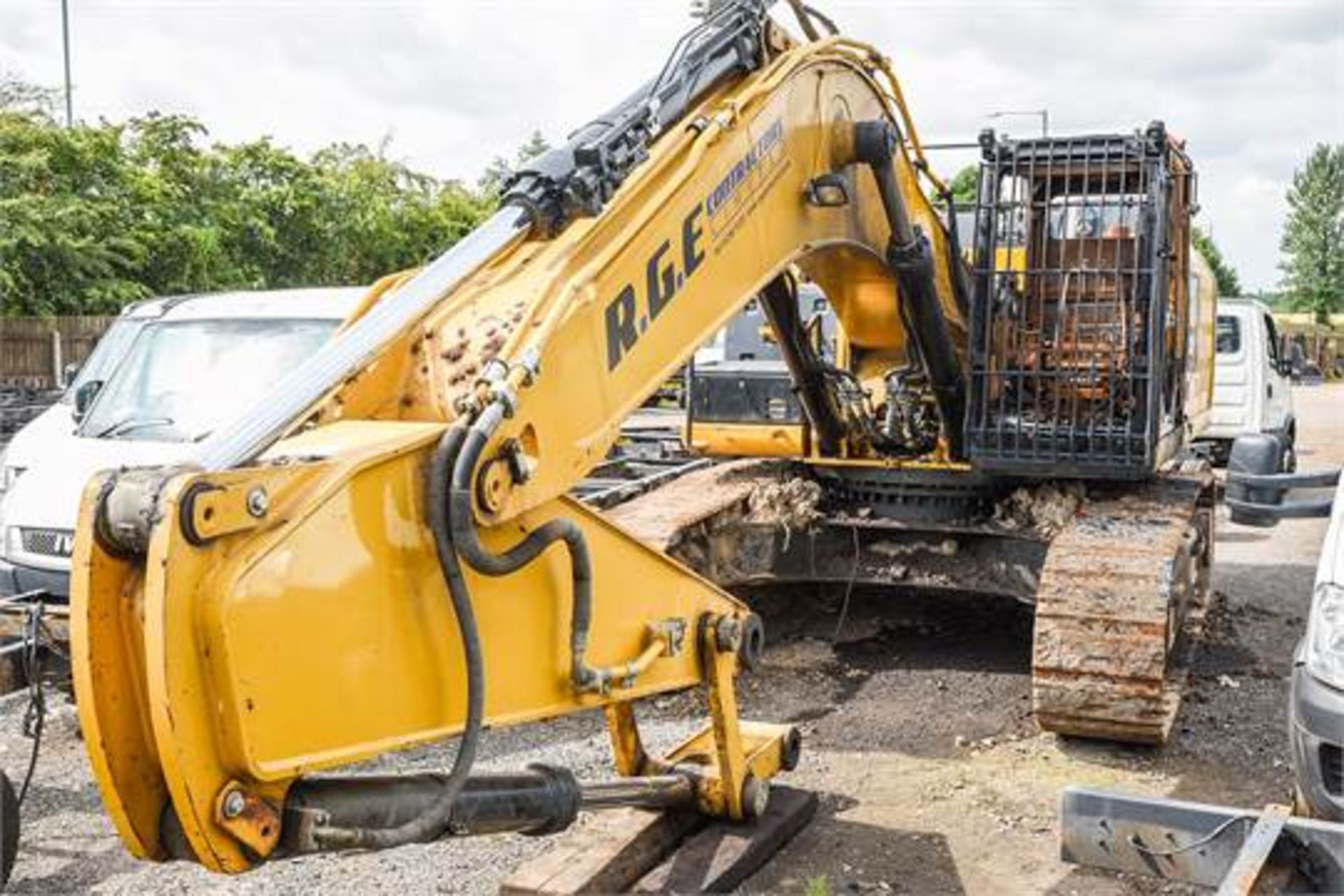 Caterpillar 336E LME 36 tonne steel tracked excavator Year of Manufacture: 2012 Year first put