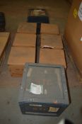8 - Wooden and card packing crates