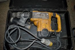 Dewalt 110v breaker c/w carry case