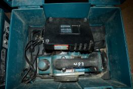 Makita 18v planer c/w charger & carry case **No battery** A652541