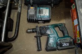 Makita 36v cordless hammer drill c/w battery & charger P46035