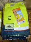 5 - Hi-Viz yellow sweatshirts Size S New & unused