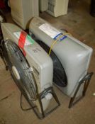 2 - air circulation fans