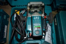 Makita 110v router c/w carry case A650813