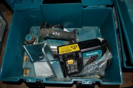 Makita 18v planer c/w charger & carry case **No battery** A649155