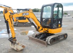 JCB 8025 ZTS 2.5 tonne rubber tracked mini excavator Year: 2011 S/N: 2020532 Recorded Hours: 2328