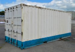 20 ft x 8 ft steel shipping container