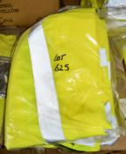 5 - Hi-Viz yellow jackets Size L New & Unused