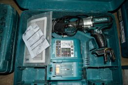 Makita 18v cordless drill c/w charger & carry case **No battery** A590357