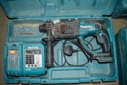 Makita 18v cordless drill c/w charger & carry case **No battery** P46395