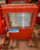 240v infra red heater **No tubes**