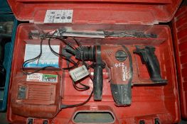 Hilti TE6-A36 cordless hammer drill c/w charger & carry case **No battery** A601934