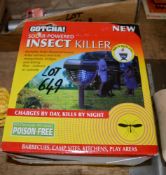 Gotcha solar powered insect killer New & Unused