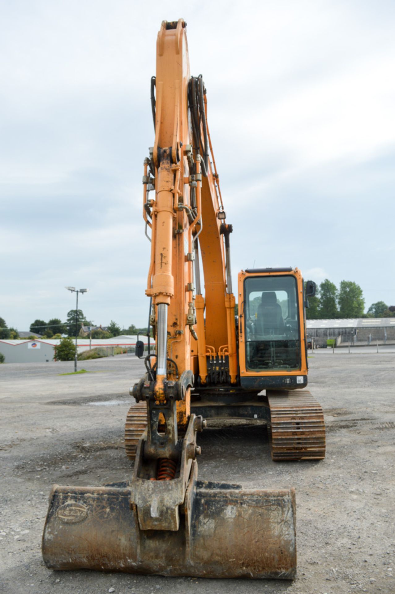 Hyundai Robex 140 LC-9 14 tonne steel tracked excavator Year: 2013 S/N: 0000784 Recorded Hours: 3471 - Image 5 of 12