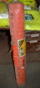 1 metre x 50 metre of orange barrier netting New & Unused