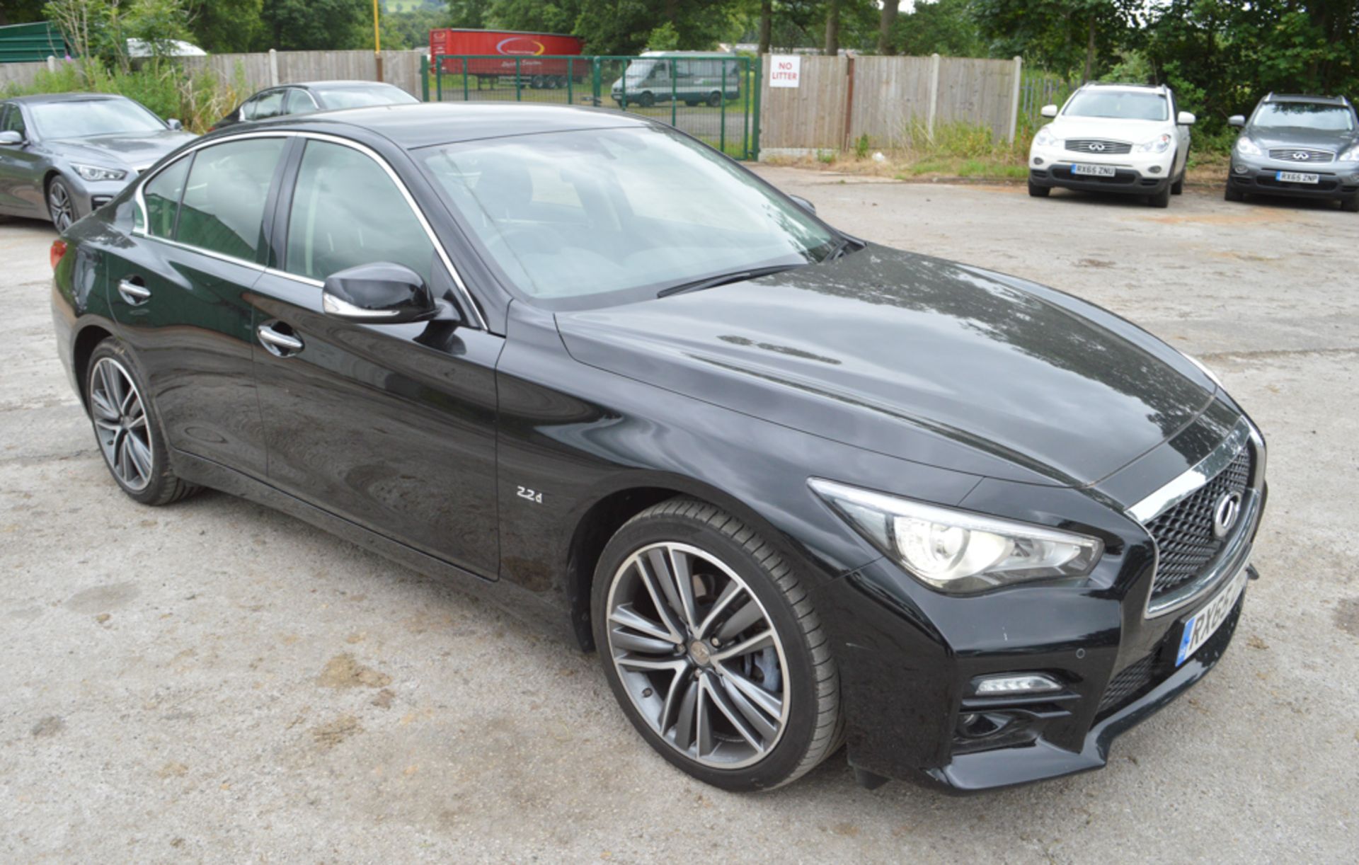 Infiniti Q50 Sport 2.2 diesel 4 door saloon  Registration number: RX65 ZPF DOR: 05/10/2015