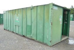 21 ft x 9 ft steel site store unit **No locks or keys** A335853